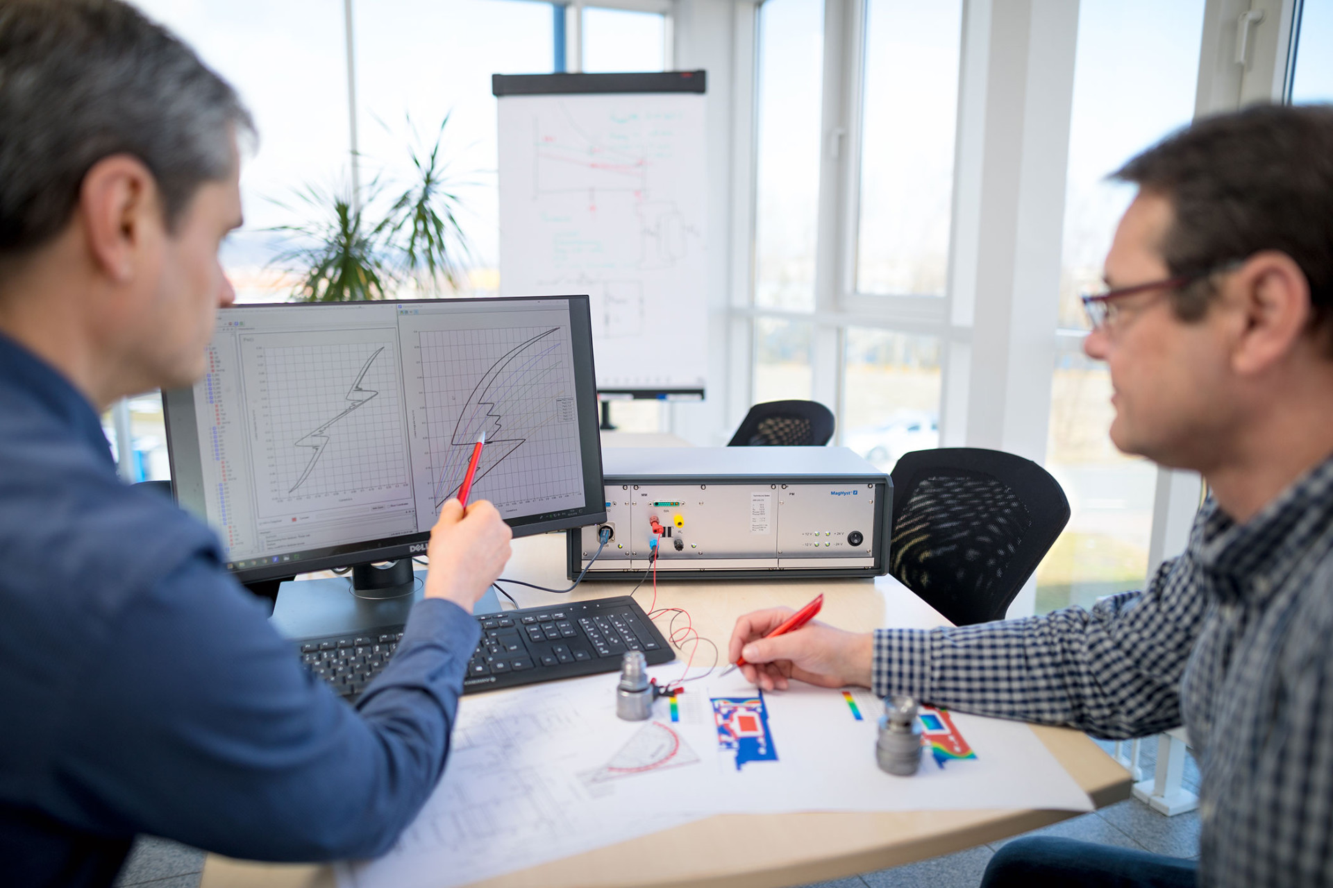 Die Ilmenauer Mechatronik GmbH bietet interdisziplinäres Engineering als Dienstleistung und modulare magnetische Messtechnik
